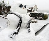 Американский изобретатель запатентовал процесс создания снеговика